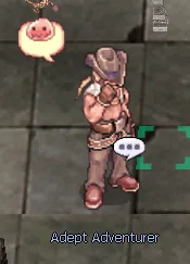PNJ Adept Adventurer à Izlude