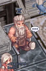 le PNJ Blacksmith Bestry