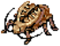 Ancient Golden Thief Bug