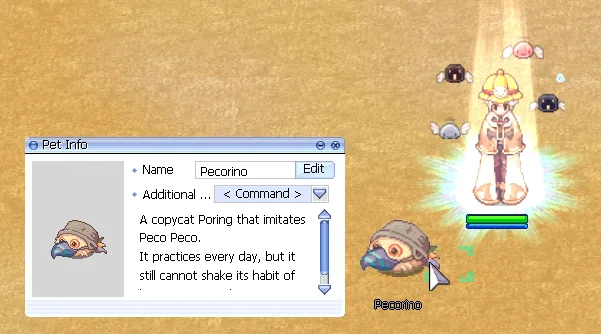 Poring cosmétique importé en jeu après utilisation du Valhalla Pass